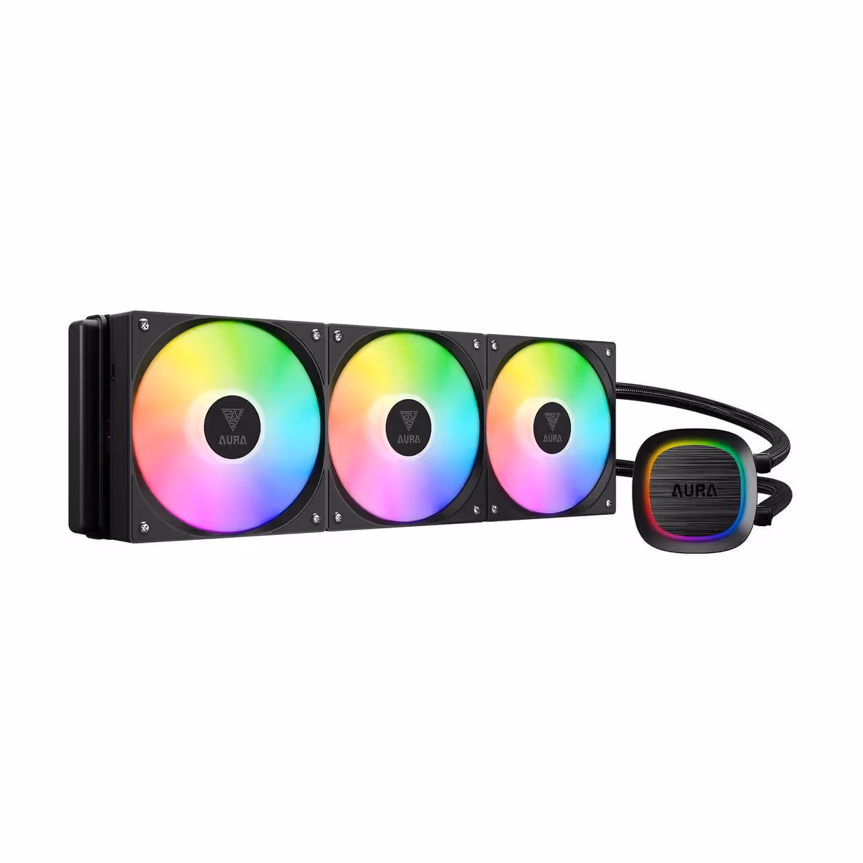 ENFRIAMIENTO LIQUIDO GAMDIAS AURA GL360 V2 ARGB – NEGRO