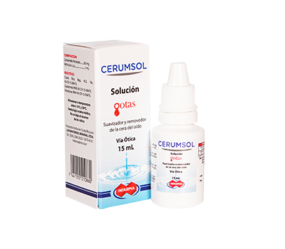 CERUMSOL 65MG/ML GOTAS 15ML