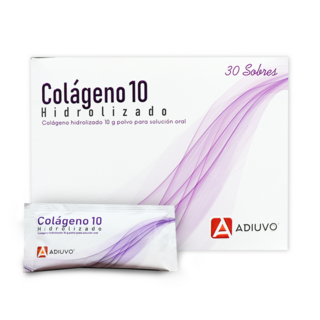 Colageno hidrolizado Adiuvo, 10 g, 30 sobres