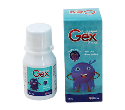 GEX ANTIGRIPAL JARABE SABOR UVA 60 ML