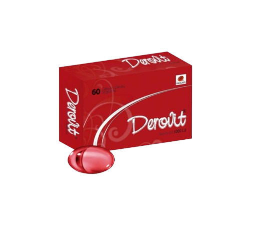 DEROVIT CAPSULAS VD3 1000 UI
