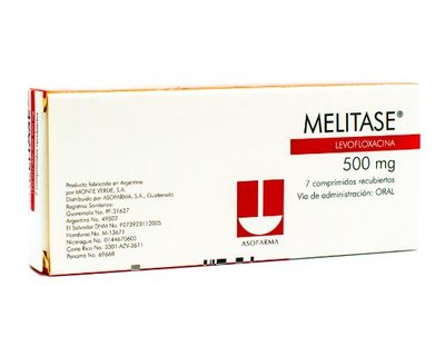 Melitase, 500 mg, 1 comprimido