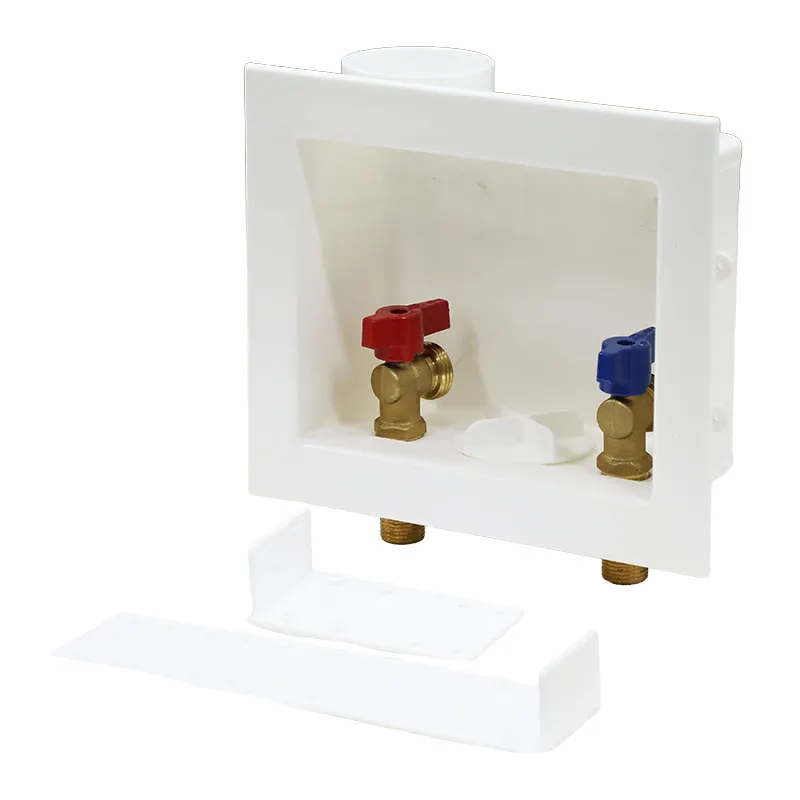 Caja empotrable para lavadora con valvulas 11 x 27 x 24 cm
