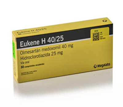 EUKENE H 40 / 25 mg x 30 COMPRIMIDOS