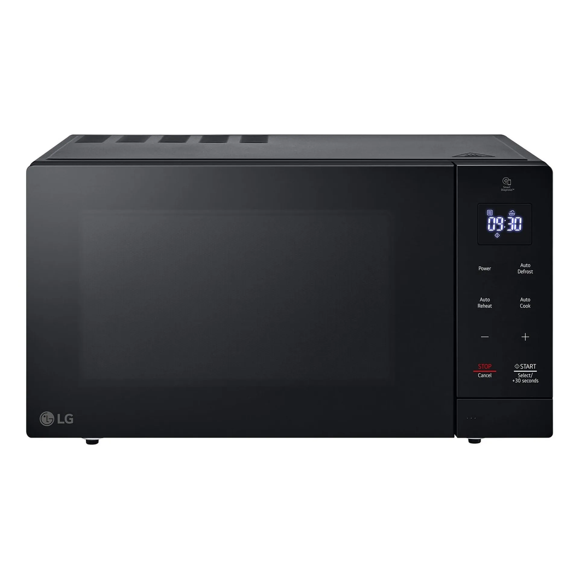 Microondas LG negro 1.1 pies cúbicos MS3032JAS
