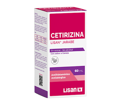 LISAN CETIRIZINA JARABE 60 ML