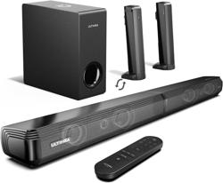 ULTIMEA 4.1ch Sound Bar for Smart TV with Dolby Atmos, 2-in-1 B