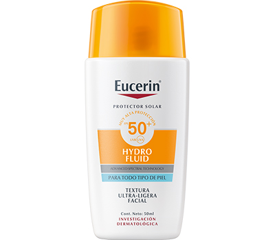 EUCERIN SUN HIDRO FLUIDO FACIAL ULTRALIGERA 50 ML