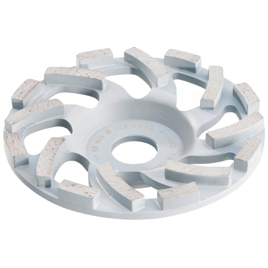 METABO 628206000 MUELA ABRASIVA DIAMANTADA P/HORMIGON 16 SEGMENTOS 125MM X 22.23MM (5"X 7/8")