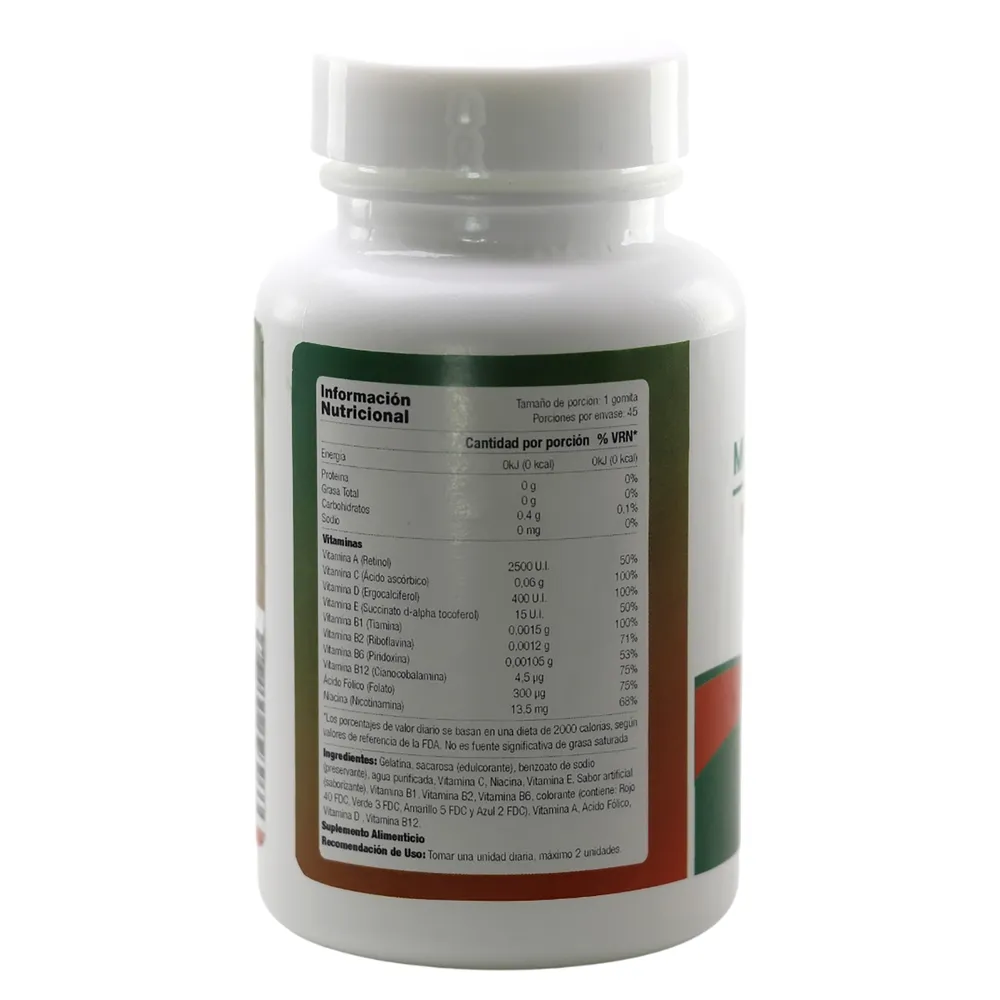 MultivitaKIDS NAVITH Vitaminas para Niños 45 Gomitas