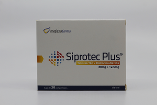 Siprotec Plus, 80 mg/12.5 mg, 30 comprimidos