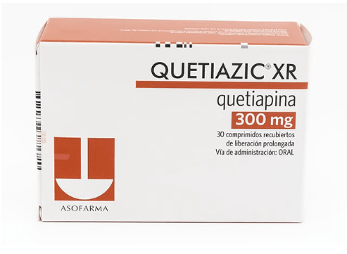 QUETIAZIC 300 mg x 30 TABLETAS