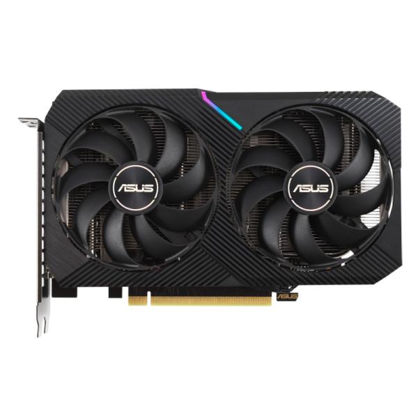 Tarjeta de Video Asus Dual-RTX3050-O6G GDDR6 1537 MHZ – Negro