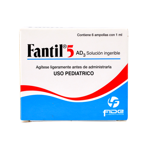 FANTIL-5 1 ML PED X 6 AMP FIDE
