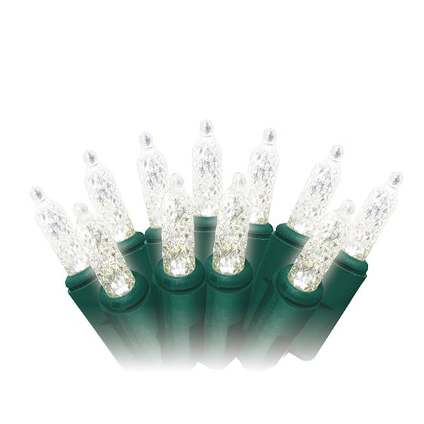 Serie de luces LED navideñas blanco