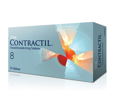Contractil 8 Mg X 10 Tabletas
