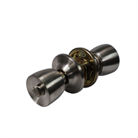 Cerradura Pomo Con Llave Inoxidable York Yale