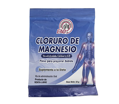 CLORURO DE MAGNESIO 33 GR