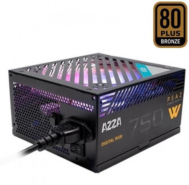 FUENTE DE PODER AZZA 750W 80+ BRONCE PSAZ-750W
