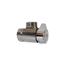 Llave Control Escuadra 1/4 Vuelta 1/2 X 1/2" Coflex
