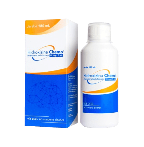 CHEMO HIDROXIZINA 5MG JARABE 180ML