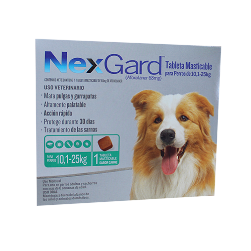 NEXGARD 10.1-25 KG X 1 TAB