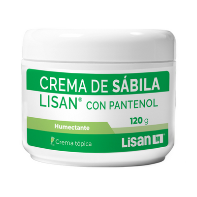 Crema De Sabila Con Pantenol Lisan 120g
