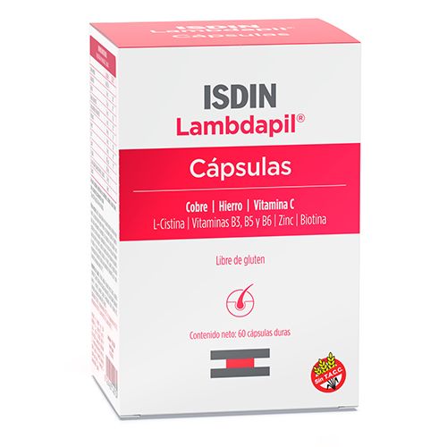 CAPSULAS ANTICAIDA LAMBDAPIL ISDIN 60 CAP
