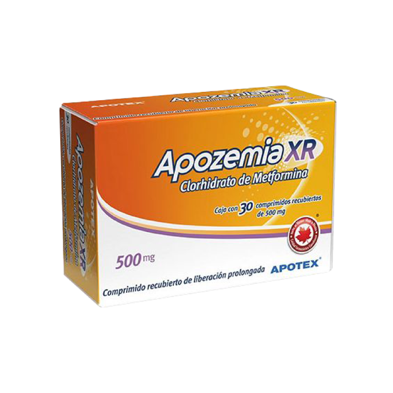 APOZEMIA XR TABLETAS 500 MG X 30 UNIDADES