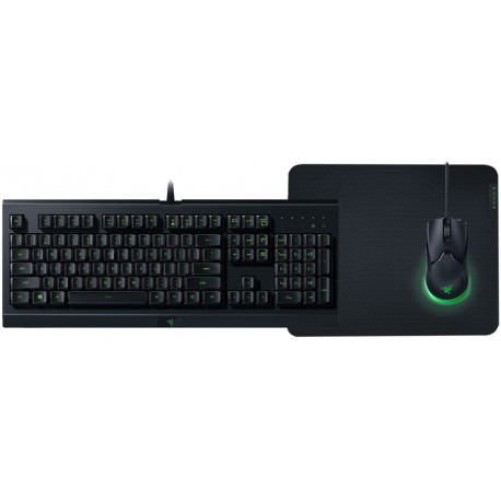TECLADO MOUSE Y MOUSE PAD RAZER BUNDLE LEVEL UP US LAYOUT RZ85-02741300-B3U1