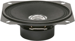 Parlante Steren 4 Pulgadas, 8 Ohms, 7 W, Color Negro