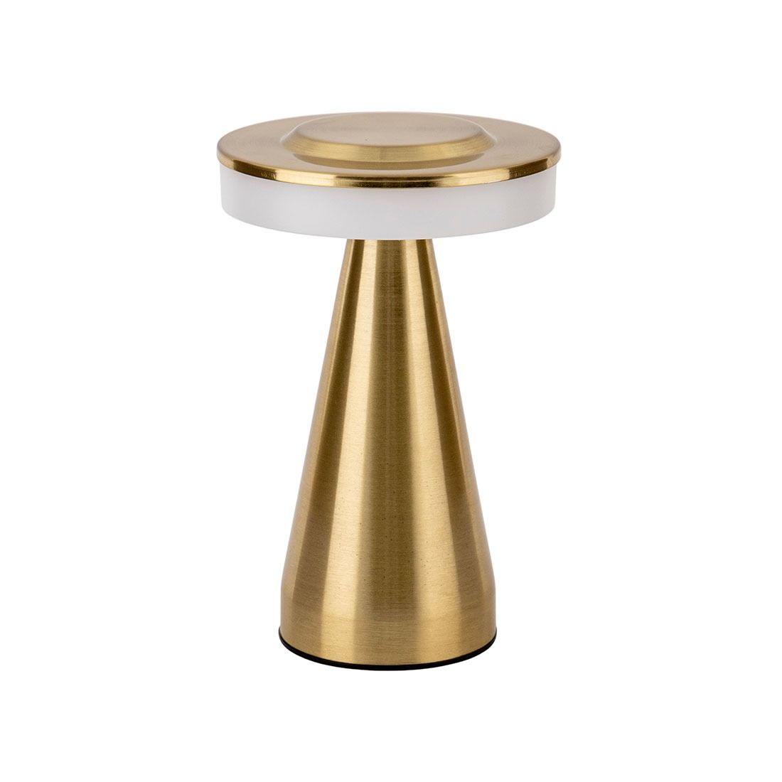 Lámpara led USB dorada 20.5cm