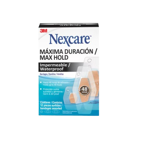 NEXCARE MAXIMA DURACION WATERPROOF X12