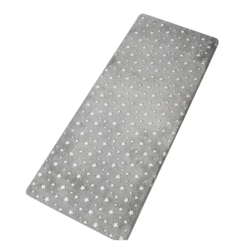 Alfombra La Gotera Brillante Gris WSM12