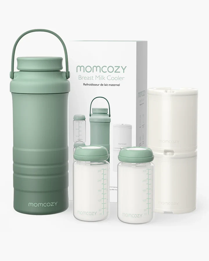 Enfriador de leche materna Momcozy portátil de 650 ml