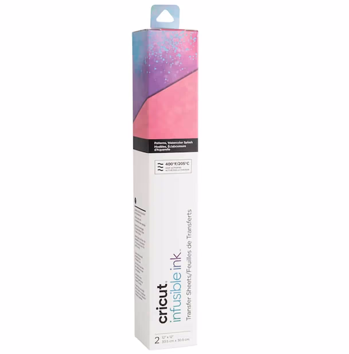 CRICUT HOJA DE TRANSFERENCIA INFUSUBLE INK – WATERCOLOR – 2 HOJAS