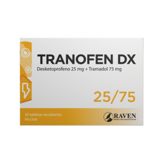 Tranofen DX 1 tableta recubierta