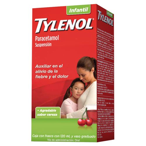 TYLENOL 120 ML CEREZA JARABE