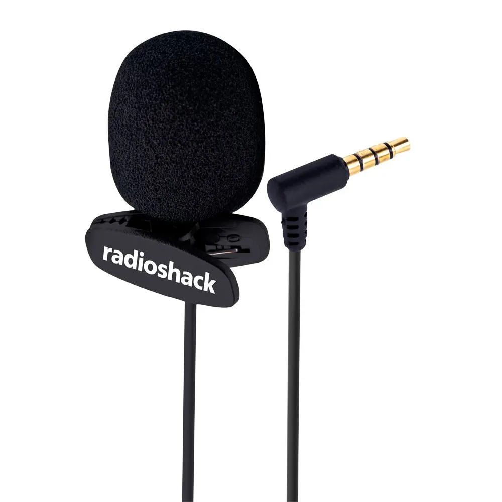 Micrófono Radioshack 3304352 Negro