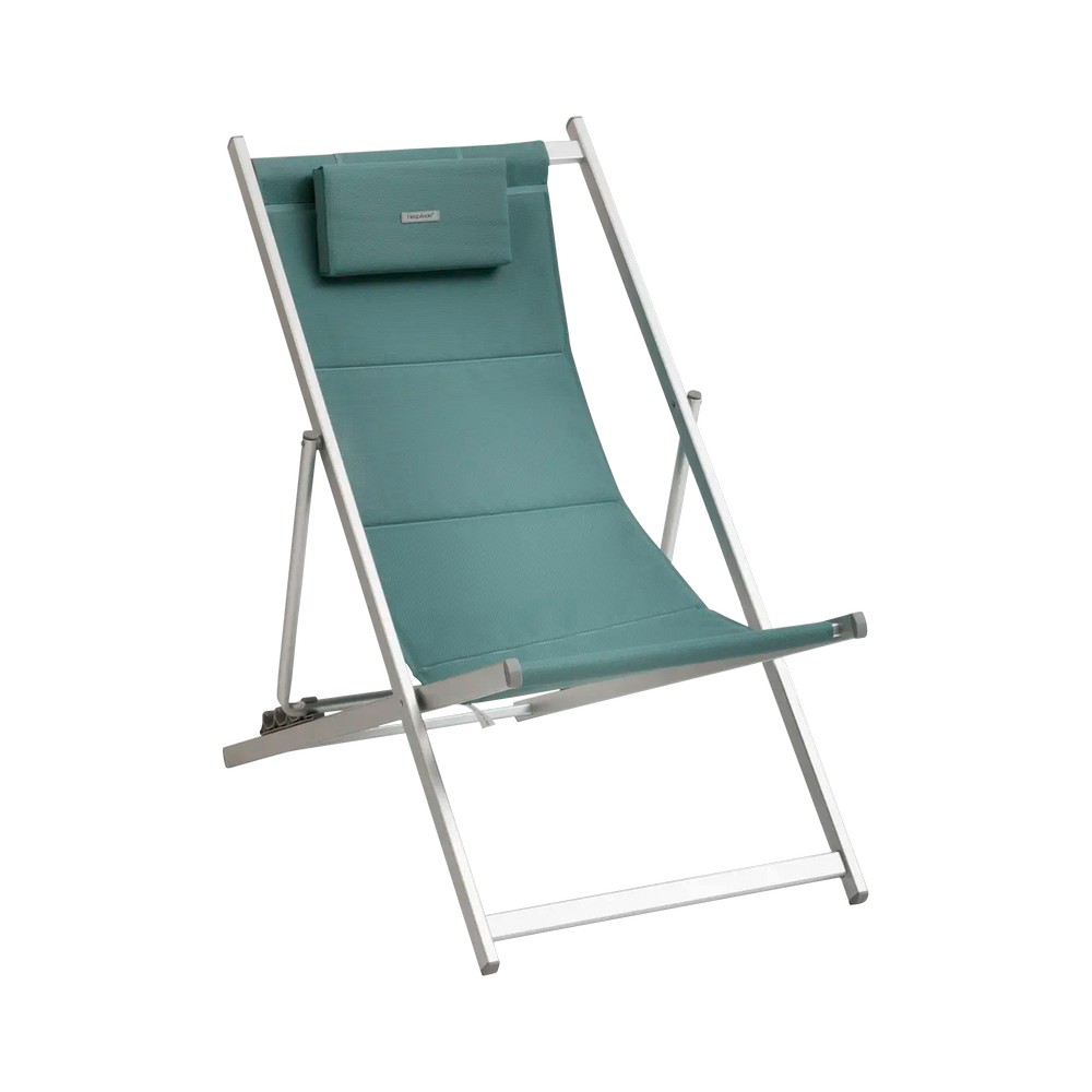 Silla playera plegable aluminio verde jade honolulu