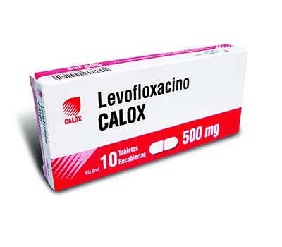 LEVOFLOXACINO CALOX 500 MG TABLETAS VIA ORAL