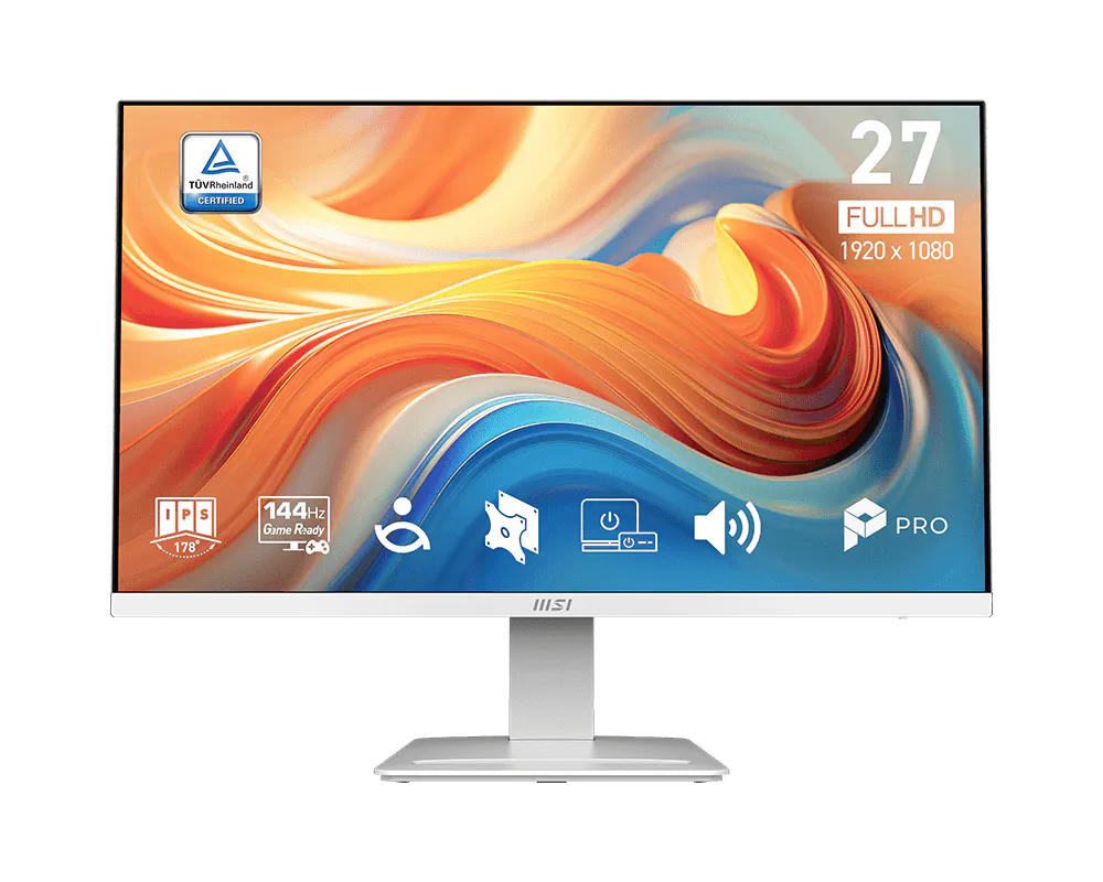 MONITOR LED IPS 27″ MSI PRO MP273W E14A 1MS – 144HZ – 1920X1080