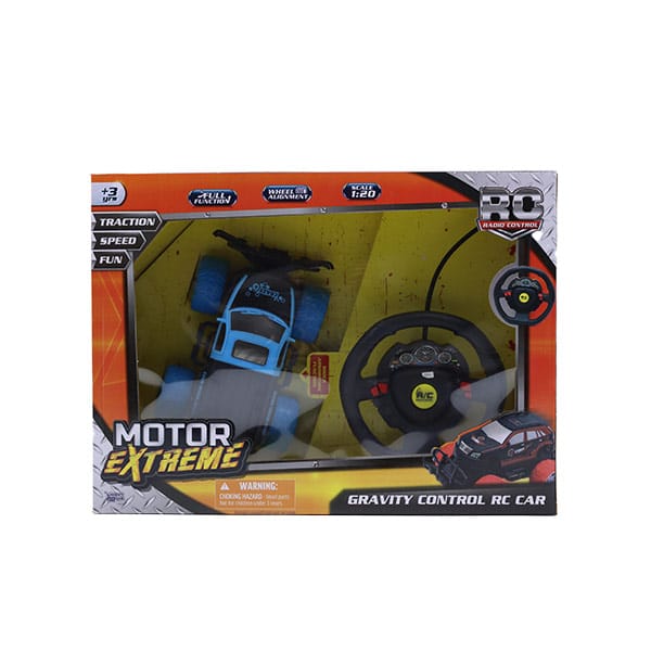 Motor Extreme Vehículo a control remoto con sensor de gravedad negro/rojo +6 años