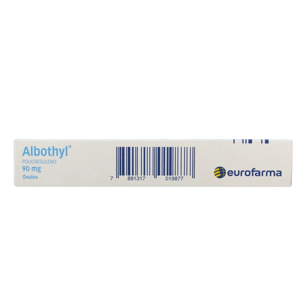 Óvulos Albothyl Eurofarma 90 mg - 6 Uds