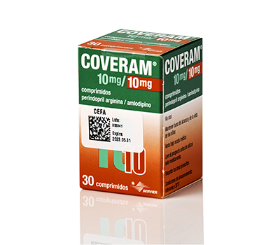 COVERAM 10MG/10MG TABLETAS VIA ORAL