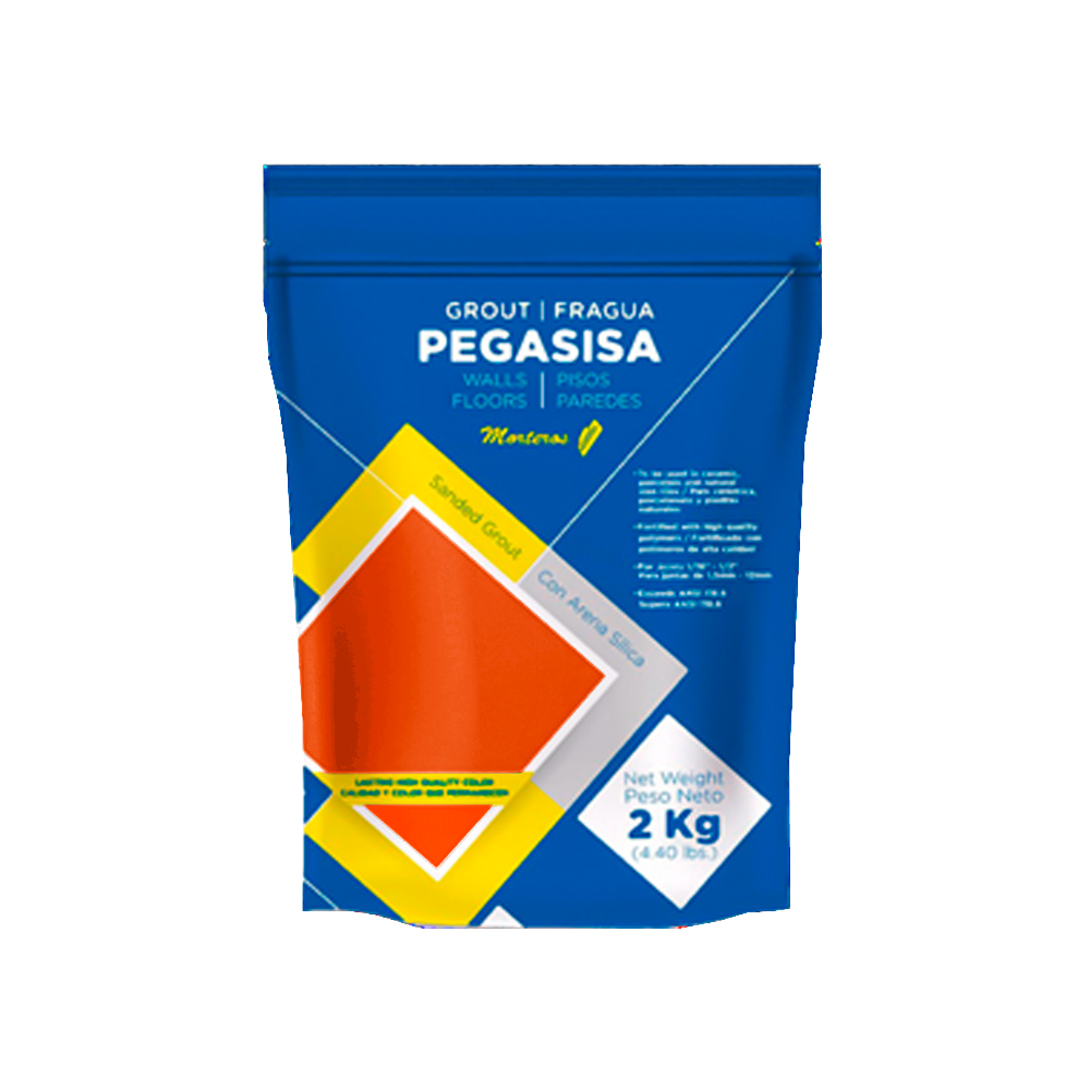 Fragua pegasisa con arena silica 2kg terracota