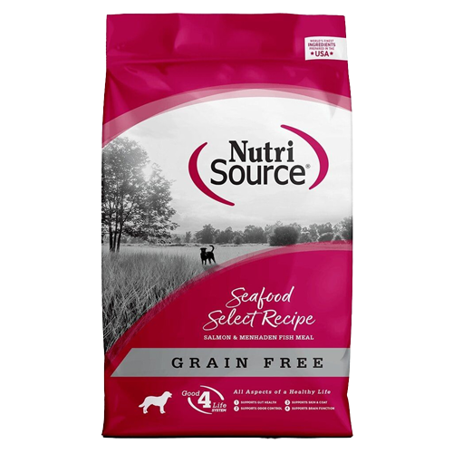 NUTRISOURSCE GRAIN FREE SEAFOOD 26 LB