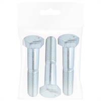 Tornillo Hexagonal Con Tuerca 1/2 X 2 1/2" 3 Unidades Gr2
