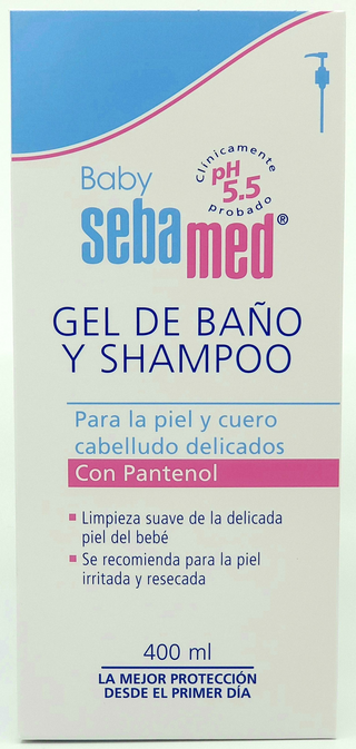 Sebamed Baby, Gel De Baño y Shampoo, 400 ml