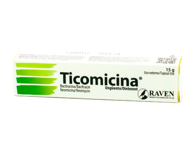 Ticomicina Ravón ungüento 15 g